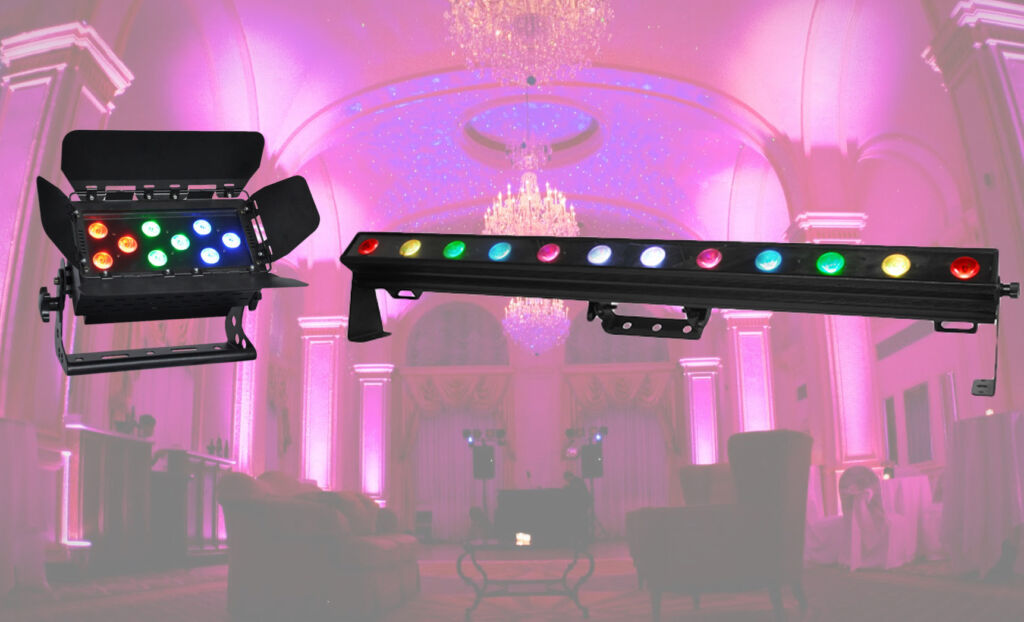 LED lighting hire for events and conferences