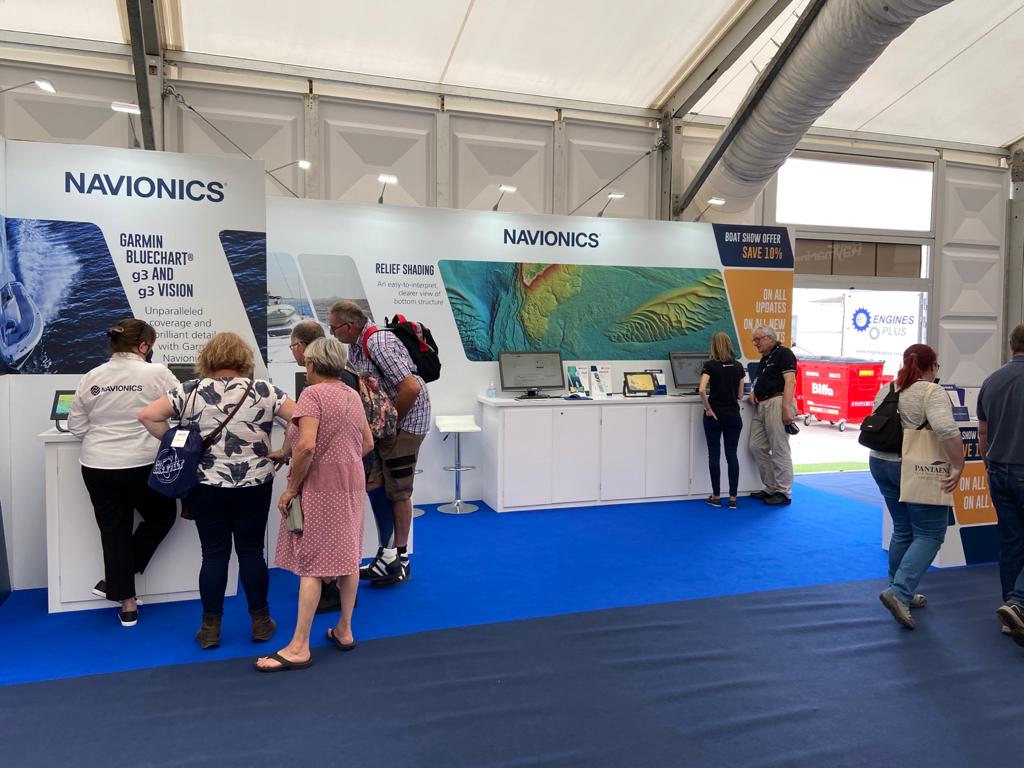 Navionics Southampton Boat Show Stand