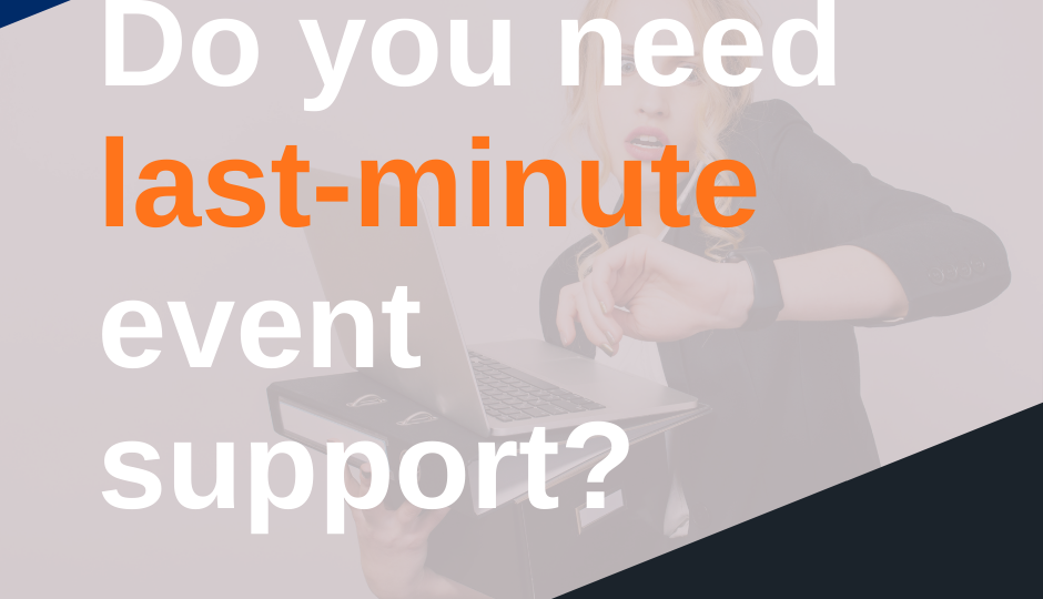 last-minute event support services