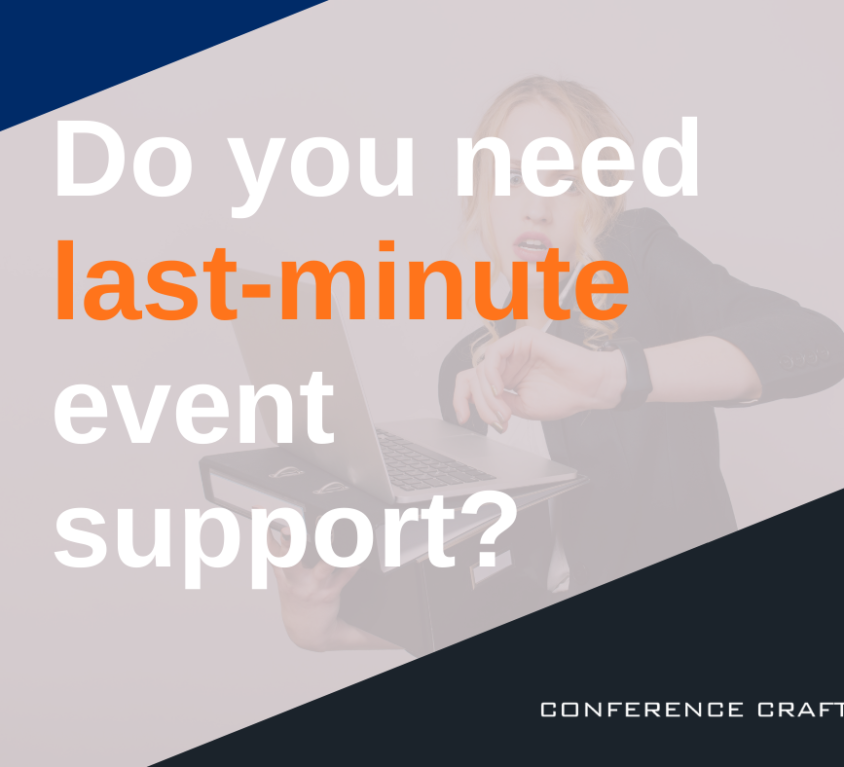 last-minute event support services