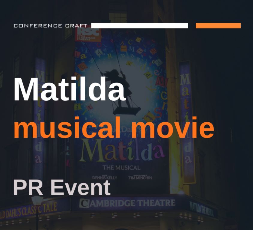 Matilda the Musical Movie PR Event