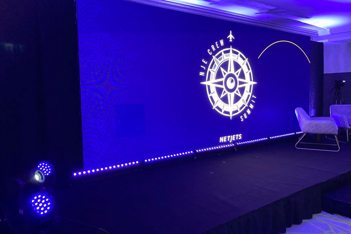 Net Jet Event Examples Sales Conference Production Case Study | NetJets
